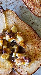 Baked Pears With Walnuts And Honey Recipe Pear Dessert Recipes Baked Pears Pear Dessert