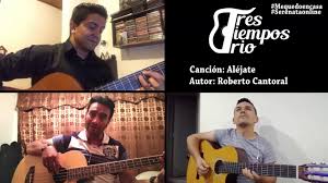 Google dedica su doodle al cantante y compositor mexicano. Alejate Roberto Cantoral Tres Tiempos Trio Youtube
