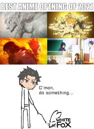 Cmon white fox do something : rAnimemes