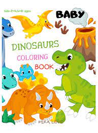 There are tons of great resources for free printable color pages online. Baby Dinosaurs Coloring Book Cute Baby Dinosaur Coloring Book Baby Dinosaur For Kids Toddler Baby Dinosaur Coloring Book For Kids 1 3 2 4 4 8 Ages Amazon Com Mx Libros