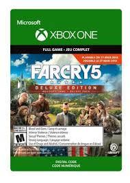 Ubisoft Xbox One Far Cry 5 Deluxe Edition Pre Purchase Launch Day Digital Download Xbox One Xbox Far Cry 5
