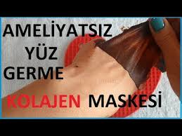 Ameliyatsiz Yuz Germe Maskesi Kolajen Destekli Maske Dogal Cilt Bakimi Guzellik Bakim Youtube