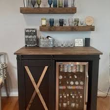 Maybe you would like to learn more about one of these? Farmhouse Mini Fridge Sliding Door Console Coffee Bar Cabinet Mini Bar Shipping Costs Not Included In 2021 Crate Coffee Table Home Wet Bar Wine Fridge Cabinet