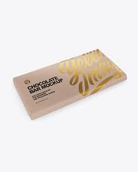 Download Chocolate Bar Kraft Mockup In Packaging Mockups On Yellow Images Object Mockups PSD Mockup Templates