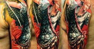 Angel Tattoo By Kobay Tattoo Post 4288 Angel Tattoo Cool Tattoos Angel Tattoo Meaning