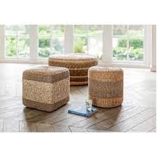 An attractive driftwood coffee table with the woven seagrass texture and also glass round top. Wholesaler Natural Seagrass Coffee Table Round Seagrass Stool Seagrass Ottoman Handmade From Viet Nam Buy Coffee Table Storage Ottoman Round Storage Ottoman Seagrass Stool Product On Alibaba Com