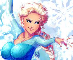 3305x2723 / big boobs women fantasy art frozen movie wallpaper -  Coolwallpapers.me!