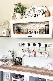 I'm slightly crushing on diy coffee bar ideas all over pinterest. 40 Best Coffee Bar Ideas Stations For 2021 Crazy Laura Coffee Bar Home Coffee Bars In Kitchen Farmhouse Coffee Bar