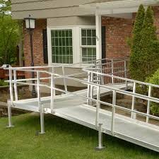 The nominal size of the boards you select depends on the ramp rise. Modular Wheelchair Ramps Custom Steel Aluminum Wood Ramps