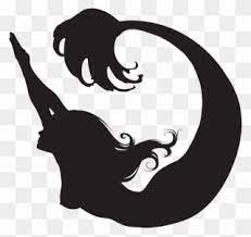 Mermaid Ariel Silhouette Mermaid Silhouette Clipart Png Transparent Png Shadow Images Mermaid Silhouette Silhouette Png