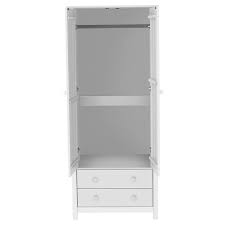 Buy Habitat New Scandinavia 2 Door 2 Drawer Wardrobe White Wardrobes Argos Pine Wardrobe Drawers White Wardrobe