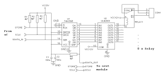 This project consists of an arduino nano, 74ls164n shift register, uln2803a relay driver and spdt relays. Noise Problems In Circuits Using 74hc595 Shift Register