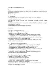 Cara Menghargai Ibu Bapa Doc