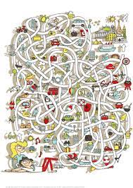 Feel free to reproduce the puzzles for personal, church, school, hospital or institutional use. Travel Maze Puzzle From Mazes And Labyrinths Great Collection Of Jigsaws And Math Puzzles Mysterious Maz Maze Puzzles Mazes For Kids Printable Mazes For Kids