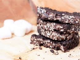 Here's the recipe for my healthy rocky road slice. Light Easy Rocky Road Recipe Cookbakeeat