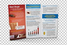 At d's pest control we are committed to providing professional and reliable pest control services for more than 29 years. Bed Bug Brochure Pest Control Rat Png Clipart Advertising Bed Bed Bug Brand Brochure Free Png