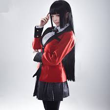 Anime Kakegurui Yumeko Jabami Cosplay Costumes Japanese School Girls Uniform Fanime Cosplay A page for describing characters: anime kakegurui yumeko jabami cosplay