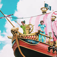 Peter Pan Wendy Festival Of Fantasy Magic Kingdom Disney Parade Disney Welt