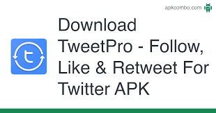 Descargar apk ( 0.28 mb ). Tweetpro Follow Like Retweet For Twitter Apk 1 2 Android App Download