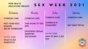 Learn more from this webmd slideshow. Sex Week 2021 Residence Life Health Education Bates College