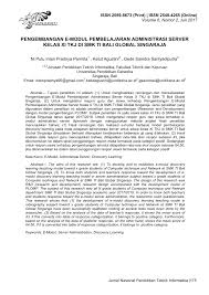 Rpp smk tkj kelas x, xi dan xii download. Pdf Pengembangan E Modul Pembelajaran Administrasi Server Kelas X Tkj Di Smk Ti Bali Global Singaraja