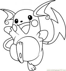Raichu Pokemon Coloring Pages Dessin Pokemon A Imprimer Dessin Pokemon Pokemon A Imprimer