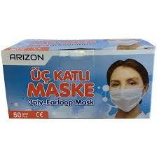 3 Katli Cerrahi Maske Kullan At 50 Li Paket A101