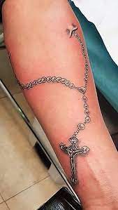 Tatuaje Rosario Brazo Hombre Tattoo Antebrazo Cruz Tatuajes De Rosario Tatuaje Rosario Brazo Tatuaje De Rosario