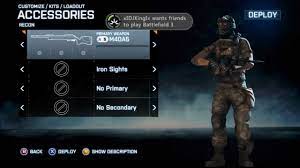 The following weapons appear in the video game battlefield 3: Battlefield 3 M40a5 Unlocks And Attachments Recon Class Youtube