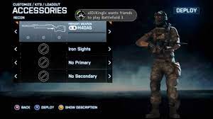 Bad company 2 can be played on xbox. Battlefield 3 M40a5 Unlocks And Attachments Recon Class Youtube