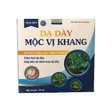 Dạ dày nhất nhất hộp 20 viên. Má»™c Vá»‹ Khang Há»— Trá»£ Ä'iá»u Trá»‹ Viem Loet Dáº¡ Day Má»›i 2021 30 Goi X 10ml