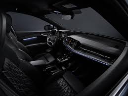 The floor covering is made of recycled materials. The Audi Q4 E Tron E Mobility In A New Dimension