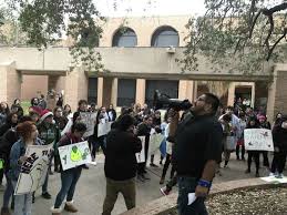Students at UTRGV join walkouts across the country demanding action