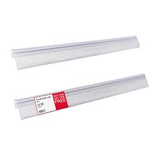 If you want a classic look for your bathroom, glass shelves could be the ideal choice. Data Strip For Glass And Wire Shelves Shelf Edge Strips