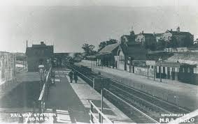 Kogarah Railway Station In Southern Sydney In 1906 Georges River Library Street View St George Railway Station