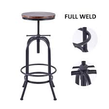 Vintage metal kitchen stool with pull out wooden steps. Vintage Industrial Bar Stool You Ll Love In 2021 Visualhunt