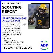 Adf Scouting Report In 2020 Football Fantasy Football Nfl Draft