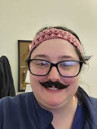 This picture screams 2010. I was Team Edward so Jacob is wearing a fake  mustache.