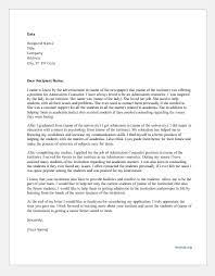 If your cover letter does its job, the prospective employer will begin to consider your candidacy and go on to review your résumé in detail. Cover Letter For Admissions Counselor Samples Document Hub