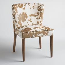 Faux Cow Hide Print Chair Dining Room Chairs Upholstered Cow Print Chair Upholstered Dining Chairs