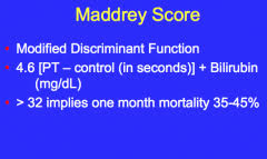 Image result for Maddrey Discriminant Function