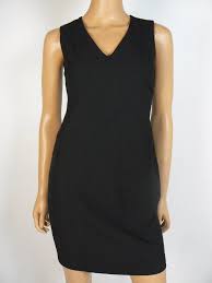 Ann Taylor Black Vneck Sleeveless Sheath Cocktail Career Dress 0 Petite New A847 Anntaylor Sheath Cocktail Career Dress Dresses Ann Taylor