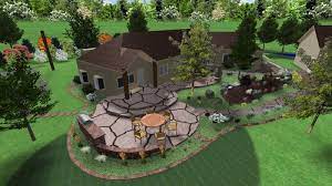 Custom landscape design for your front or back yard. Online Landscape Designs 2d And 3d Garden Design Images