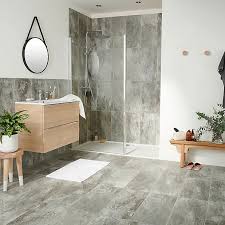 Ceramic tile offers the choice of unglazed or glazed surfaces in a large variety of finishes. Shaded Slate Grey Matt Stone Effect Porcelain Floor Tile Pack Of 6 L 600mm W 300mm Diy At B Q