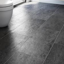 With classic shapes, bold accents and authentic wood looks, our luxury sheet vinyl flooring has unique designs and styles cambridge captures all the realism and authentic beauty found in natural slate. Quick Step Livyn Black Luxury Vinyl Flooring 2 08 M Pack Howdens