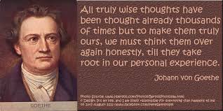 Von Goethe Quotes. QuotesGram via Relatably.com