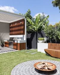 In my area, it is legal to have a fire in your backyard, provided you are cooking. 50 Outdoor Kitchen Ideas In Built Bbqs Cabinets Pizza Ovens