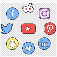 Picons social media icons is a collection of 150+ free vector icons of your most favorite social media services and applications such as facebook, twitter, instagram, flickr, tumblr, pinterest, dribbble and many others. Download Social Media Logo Png Clipart Social Media Social Media Icons Png Free Transparent Png Download Pngkey