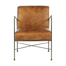 Brown leather club chair brown leather office chair tan leather chair brown leather accent chair light brown leather chair. Maryn Light Brown Leather Dining Chair Leather Iron Brown Clanbay