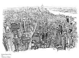 Gallery Of Patrick Vale City Lines Exhibition 6 City Sketch New York Illustration Illustration